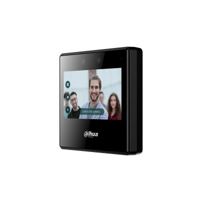 Dahua DHI-ASI3223A Lector Control Acceso Táctil Reconocimiento Facial, Contraseña, Pantalla LCD 4.3", Cámara HD 2MP