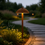 Sarh Baliza LED Exterior 70cm 7W 3000K Marrón Óxido