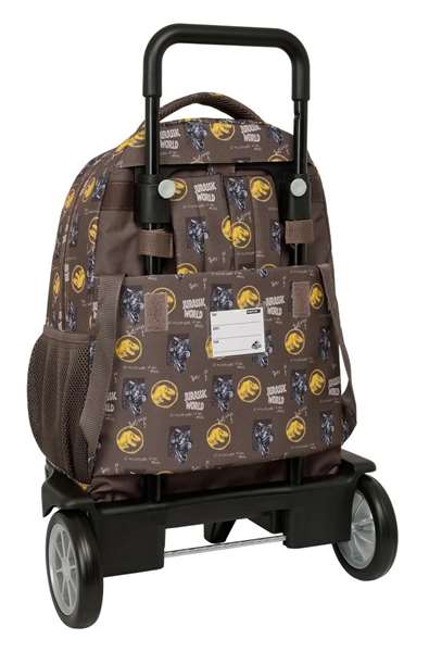 Safta Mochila Grande con Ruedas Compact Evolutiva Jurassic World 33x45x22cm Safta Mochila Grande con Ruedas Compact Evolutiva Jurassic World 33x45x22cm
