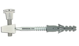 AVL Tornillo de Fijación WC Horizontal SAWH0-60X70 Juego de 2 Unidades