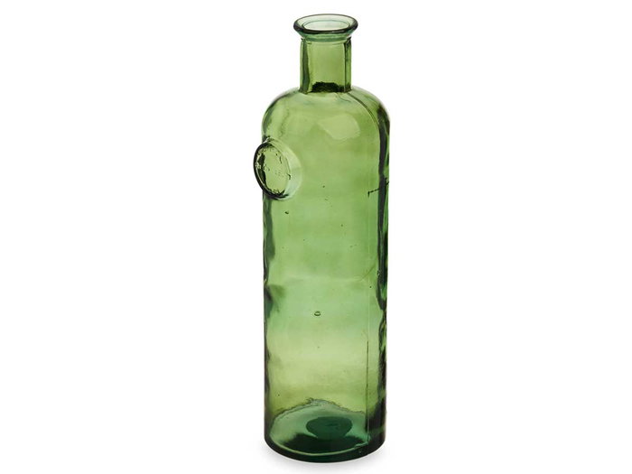 Giftdecor Botella Decorativa Vidrio Stamp 45 cm Verde (Set de 4) Giftdecor Botella Decorativa Vidrio Stamp 45 cm Verde (Set de 4)