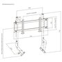 Oplite OP-R8-SMSB Soporte para Monitor de Escritorio Single 57" Negro - Ajustable en Altura, Profundidad e Inclinación para VESA 75x75 a 400x200 mm