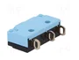 CROUZET Microconmutador SNAP ACTION SPDT 10A/250VAC sin palanca