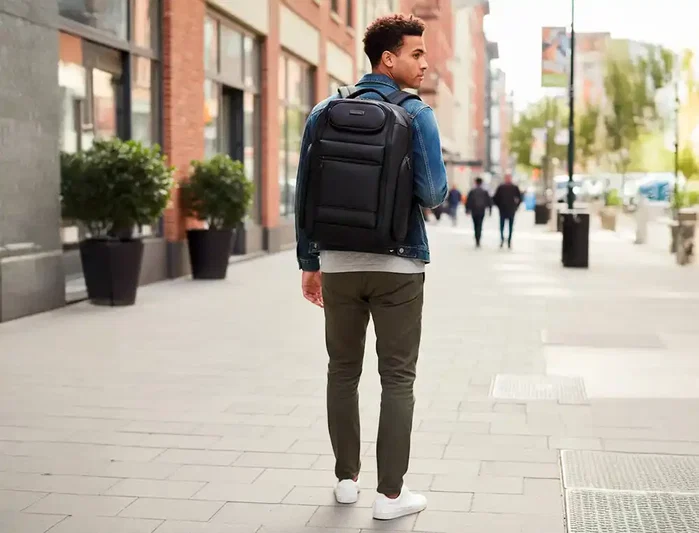 Antartik Mochila Antartik Blok 4 compartimentos Negro