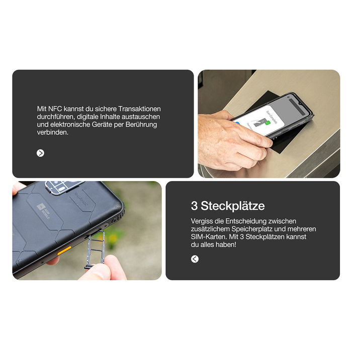 AGM H MAX Outdoor Rugged Smartphone 128GB 4GB RAM 4G Negro AGM H MAX Outdoor Rugged Smartphone 128GB 4GB RAM 4G Negro