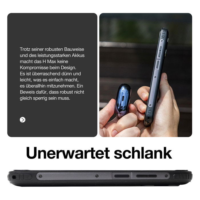 AGM H MAX Outdoor Rugged Smartphone 128GB 4GB RAM 4G Negro AGM H MAX Outdoor Rugged Smartphone 128GB 4GB RAM 4G Negro