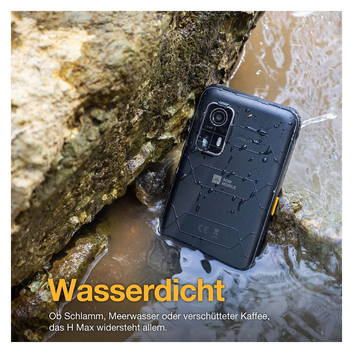 AGM H MAX Outdoor Rugged Smartphone 128GB 4GB RAM 4G Negro AGM H MAX Outdoor Rugged Smartphone 128GB 4GB RAM 4G Negro