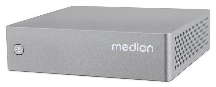 Medion MD35340 S06e Barebone Mini PC Intel N100 4 núcleos hasta 3.4GHz, DDR4 hasta 32GB, SSD M.2, WiFi 6, Bluetooth 5.2, HDMI, DisplayPort, Compatible VESA, sin Sistema