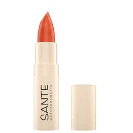 SANTE NATURKOSMETIK Pintalabios Hidratante 01 Honey Glow, Acabado Brillante, Color Intenso, Con Ácido Hialurónico y Vitamina E