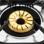 HAEGER Triple Safine Placa de gas de 3 fuegos en acero inoxidable