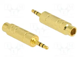DeLOCK 65360 Adaptador de Audio Jack 3,5 mm Macho a 6,35 mm Hembra
