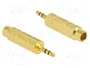 DeLOCK 65360 Adaptador de Audio Jack 3,5 mm Macho a 6,35 mm Hembra