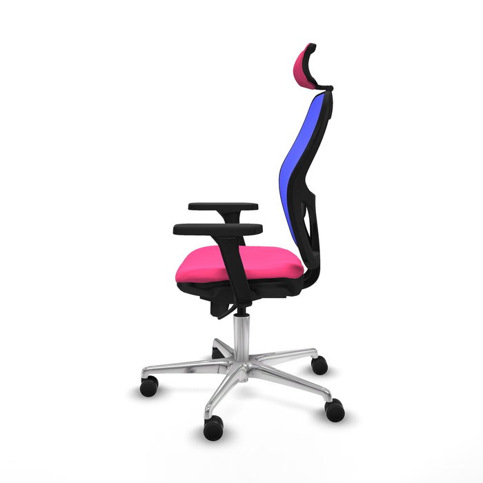 PIQUERAS Y CRESPO Silla de oficina Jorquera Rosa y Azul PIQUERAS Y CRESPO Silla de oficina Jorquera Rosa y Azul