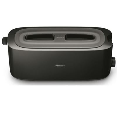 Philips Daily Collection HD2590/90 Tostadora de ranura larga, Negro
