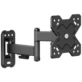 Aisens Soporte de Pared Giratorio Inclinable Nivelable para Monitores y TV de 13-32 Pulgadas hasta 20kg WT32TSR-381 Negro