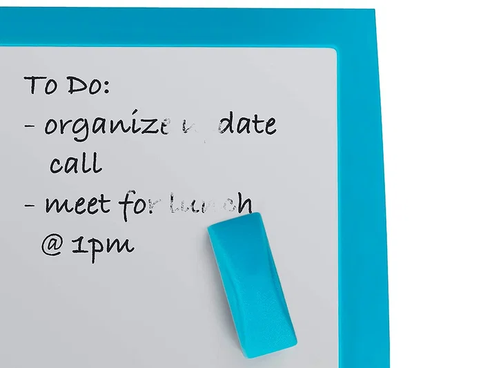 Nobo Pizarra Blanca Magnética Marco Azul 430x585 mm Nobo Pizarra Blanca Magnética Marco Azul 430x585 mm