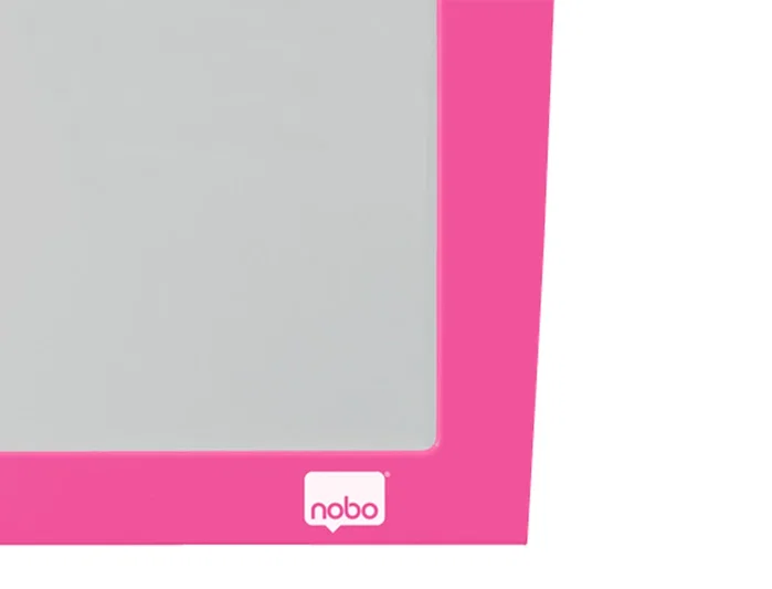 Nobo Pizarra Blanca Magnética Marco Fucsia 585x430 mm Nobo Pizarra Blanca Magnética Marco Fucsia 585x430 mm