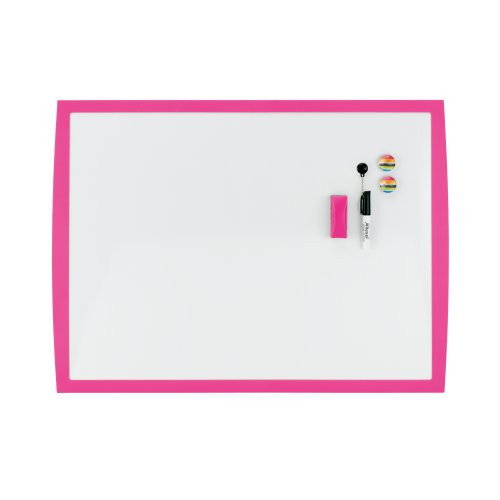 Nobo Pizarra Blanca Magnética Marco Fucsia 585x430 mm Nobo Pizarra Blanca Magnética Marco Fucsia 585x430 mm