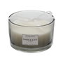Home Deco Factory Vela Perfumada Lounge Aroma Ambar 280g, 13 cm x 8 cm, 3 Mechas, Duración 20 Horas