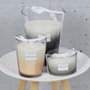 Home Deco Factory Vela Perfumada Lounge Aroma Ambar 280g, 13 cm x 8 cm, 3 Mechas, Duración 20 Horas