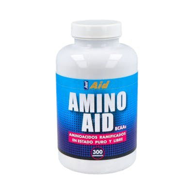 JUST AID Amino Aid Bcaa Aminoacidos Ramificados 300 Comp. para Reconstrucción Muscular JUST AID Amino Aid Bcaa Aminoacidos Ramificados 300 Comp. para Reconstrucción Muscular