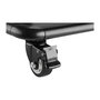 Newstar Soporte para TV con Ruedas, Pantalla 60'' a 105'', Peso Max. 150 kg, Ajuste de Altura 138-153 cm, Color Negro