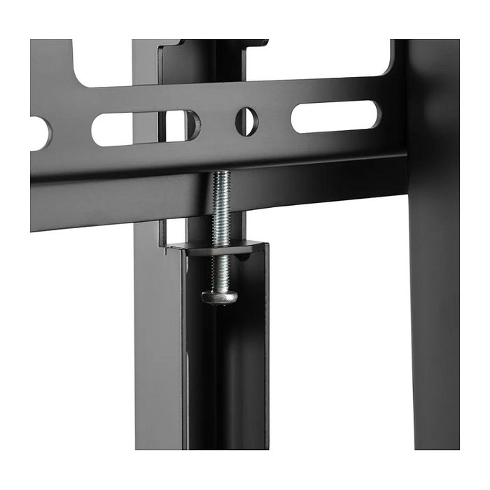 Newstar Soporte para TV con Ruedas, Pantalla 60'' a 105'', Peso Max. 150 kg, Ajuste de Altura 138-153 cm, Color Negro