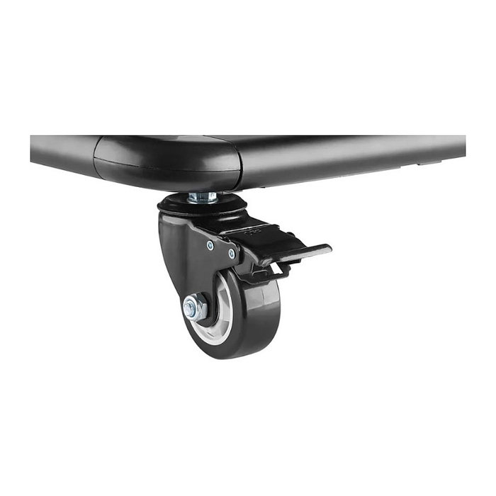 Newstar Soporte para TV con Ruedas, Pantalla 60'' a 105'', Peso Max. 150 kg, Ajuste de Altura 138-153 cm, Color Negro