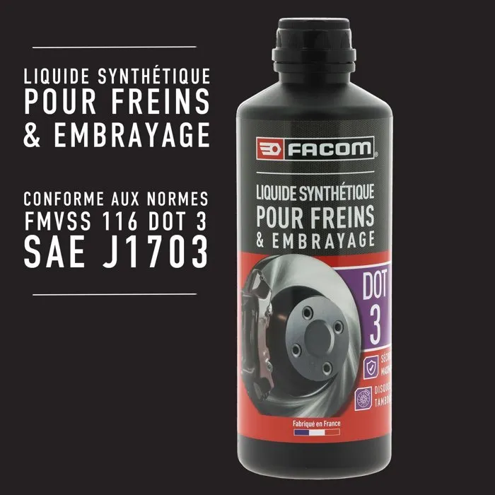 Facom AAAQG37643 Líquido de Frenos DOT3 - 500 ml
