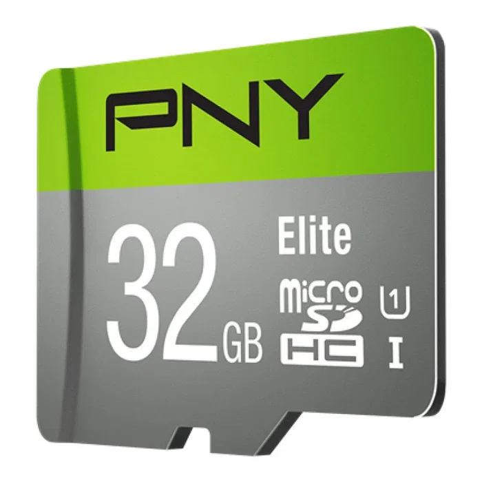 PNY P-SDU32GU185GW-GE Tarjeta MicroSDHC Elite 32 GB, UHS-I, Clase 10, Velocidad 100 MB/s, U1