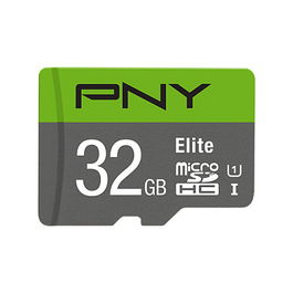 PNY Elite MicroSDHC 32GB Clase 10 U1 Tarjeta de Memoria