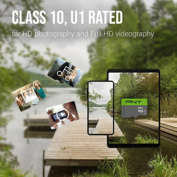 PNY Elite 32 GB MicroSDHC UHS-I Clase 10