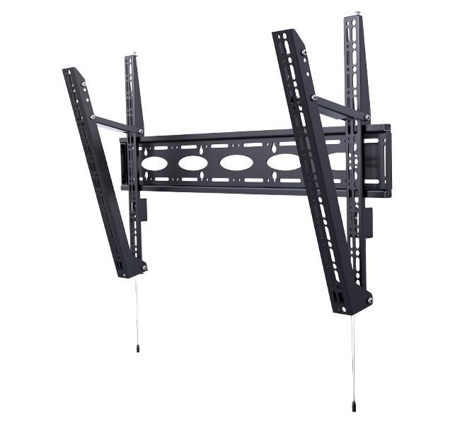 B-Tech Soporte de Pared BT9910 para TV/Pantallas de 65-100", Capacidad 130kg, Inclinación 15°, Negro
