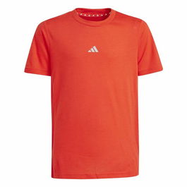 Camiseta de Manga Corta Infantil Adidas Training Aeroready (7-8 Años)