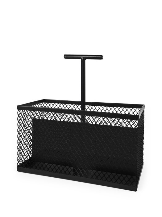 Inde Organizador Menaje Mesa Metal Rectangular 20.5 cm x 10.7 cm x 21.6 cm My Bar (8 Unidades)