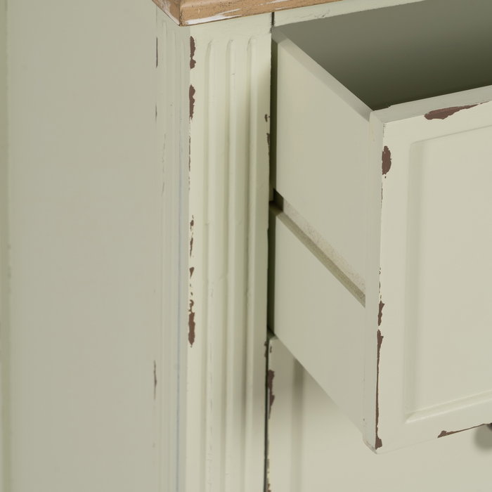 Cómoda Beige Madera 90 X 42 X 85 cm Cómoda Beige Madera 90 X 42 X 85 cm