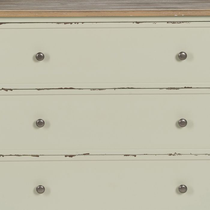 Cómoda Beige Madera 90 X 42 X 85 cm Cómoda Beige Madera 90 X 42 X 85 cm