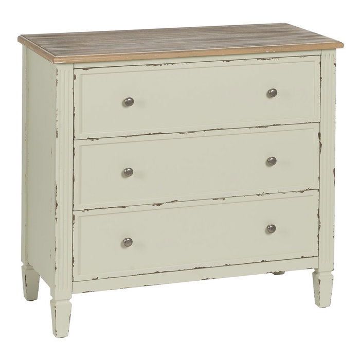 Ixia Cómoda Beige de Madera 90 x 42 x 85 cm