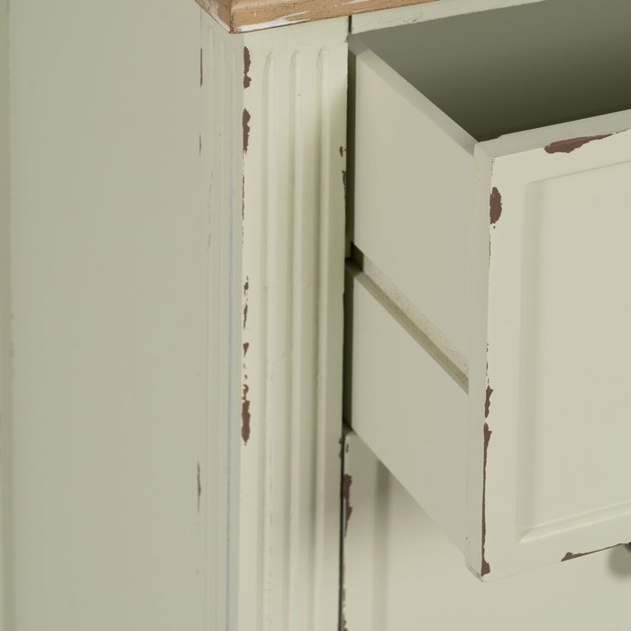 Ixia Cómoda Beige de Madera 90 x 42 x 85 cm