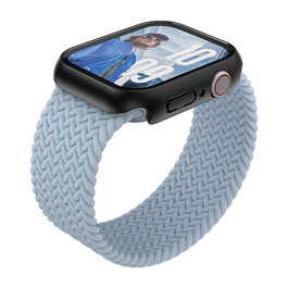 PanzerGlass Protector de Pantalla y Funda Full Body Slim Negro para Apple Watch Series 10 y 11 de 46 mm