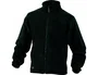 Deltaplus Chaqueta polar con cremallera, 2 bolsillos, negro, talla S