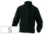 Deltaplus Chaqueta Polar con Cremallera 2 Bolsillos Negro Talla S
