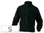 Deltaplus Chaqueta Polar con Cremallera 2 Bolsillos Negro Talla S