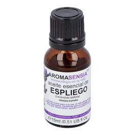 AROMASENSIA Aceite Esencial Espliego 15ml - Analgésico, Antiséptico, ideal para Quemaduras y Regeneración de Piel
