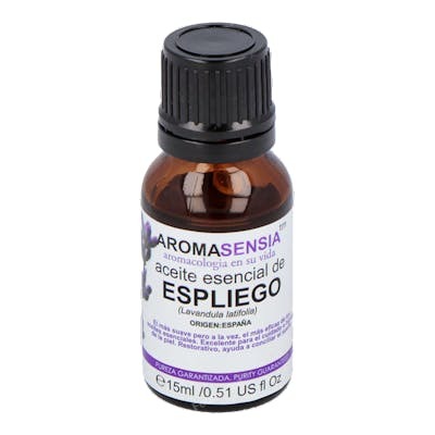 AROMASENSIA Aceite Esencial Espliego 15ml - Analgésico, Antiséptico, ideal para Quemaduras y Regeneración de Piel AROMASENSIA Aceite Esencial Espliego 15ml - Analgésico, Antiséptico, ideal para Quemaduras y Regeneración de Piel