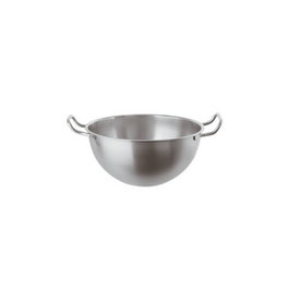 Sambonet Caldero Combado Grangourmet 26 de Acero Inoxidable, Capacidad 4 Litros, Diámetro 26 cm, Altura 14 cm