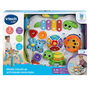 V-Tech Mesita Infantil De Actividades Sensoriales 80-540822 con Múltiples Elementos Interactivos y Luces LED