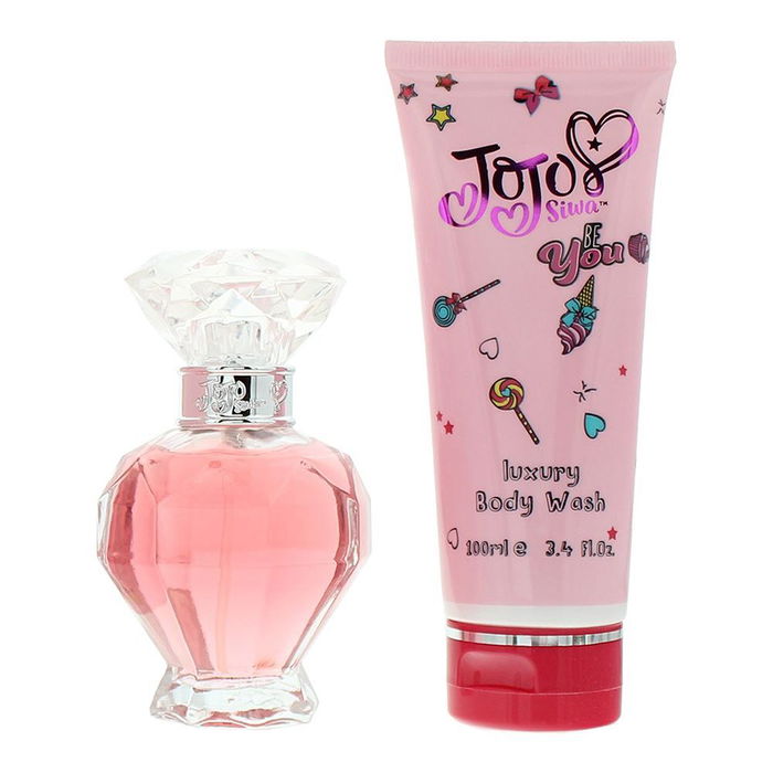 Set Jojo Siwa: Be You, Eau De Parfum, For Women, 50 ml + Be You, Body Wash, 100 ml