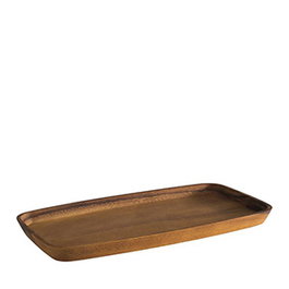 Aps Tabla de servir de madera de acacia rectangular