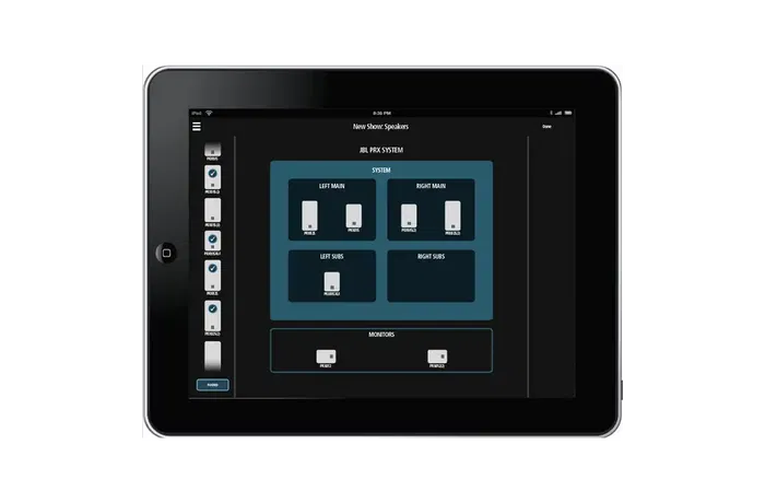 JBLPRO PRX835 Altavoz de 15" 1500W con Wi-Fi y Control Inalámbrico